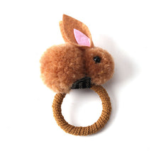 Load image into Gallery viewer, Cute hair ball rabbit hair ring