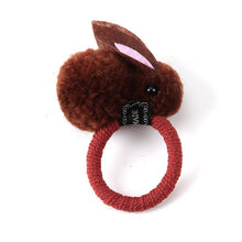 Load image into Gallery viewer, Cute hair ball rabbit hair ring