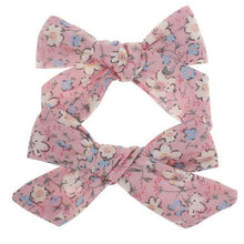 Load image into Gallery viewer, 2019 Lovely Baby Girls Print Flower Bohemian Style Bow BB Hair Clips