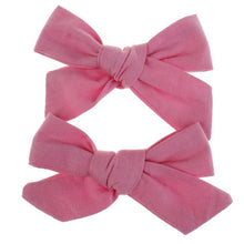 Load image into Gallery viewer, 2019 Lovely Baby Girls Print Flower Bohemian Style Bow BB Hair Clips