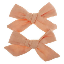 Load image into Gallery viewer, 2019 Lovely Baby Girls Print Flower Bohemian Style Bow BB Hair Clips