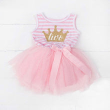 Load image into Gallery viewer, Baby girl clothes 2nd Birthday Dress Outfits 2 years Girls
