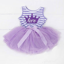 Load image into Gallery viewer, Baby girl clothes 2nd Birthday Dress Outfits 2 years Girls
