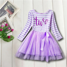 Load image into Gallery viewer, Baby girl clothes 2nd Birthday Dress Outfits 2 years Girls