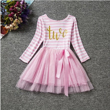 Load image into Gallery viewer, Baby girl clothes 2nd Birthday Dress Outfits 2 years Girls
