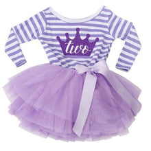 Load image into Gallery viewer, Baby girl clothes 2nd Birthday Dress Outfits 2 years Girls