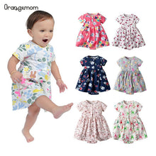 Load image into Gallery viewer, 2019 summer baby dress for girls baby clothing 6 9 months