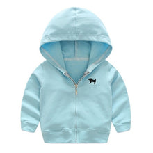 Load image into Gallery viewer, 0-4Y Baby  Baby Clothing Autumn New  Bright Color Sports Jacket Newborn Hoodies