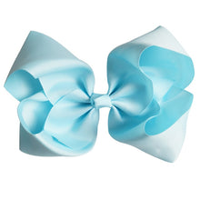 Load image into Gallery viewer, 8" Handmade Solid Large Hair Bow For Girls Kids