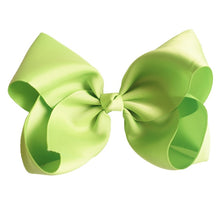 Load image into Gallery viewer, 8" Handmade Solid Large Hair Bow For Girls Kids