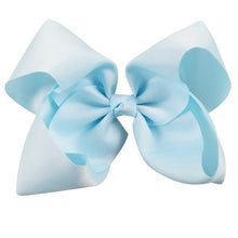Load image into Gallery viewer, 8" Handmade Solid Large Hair Bow For Girls Kids