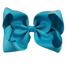 Load image into Gallery viewer, 8" Handmade Solid Large Hair Bow For Girls Kids
