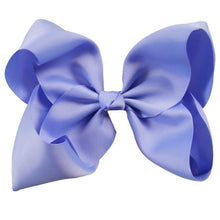 Load image into Gallery viewer, 8" Handmade Solid Large Hair Bow For Girls Kids