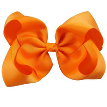 Load image into Gallery viewer, 8" Handmade Solid Large Hair Bow For Girls Kids