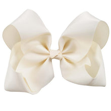 Load image into Gallery viewer, 8" Handmade Solid Large Hair Bow For Girls Kids